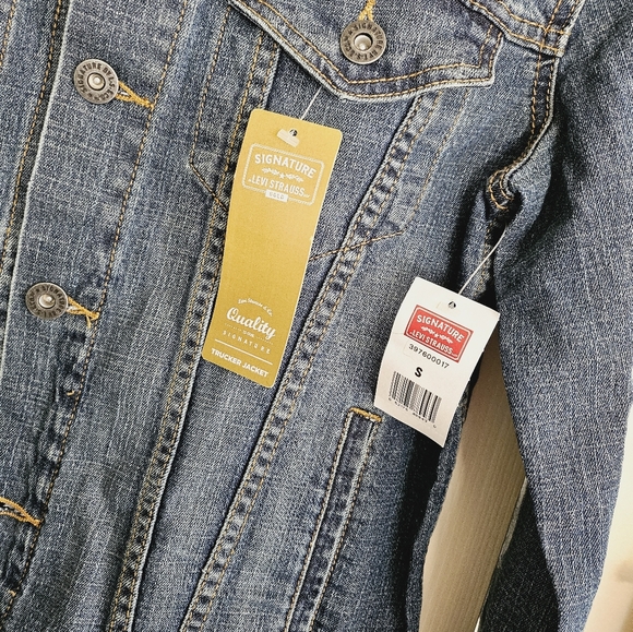 NWT Levi Strauss Gold S Trucker Jacket - Picture 5 of 6
